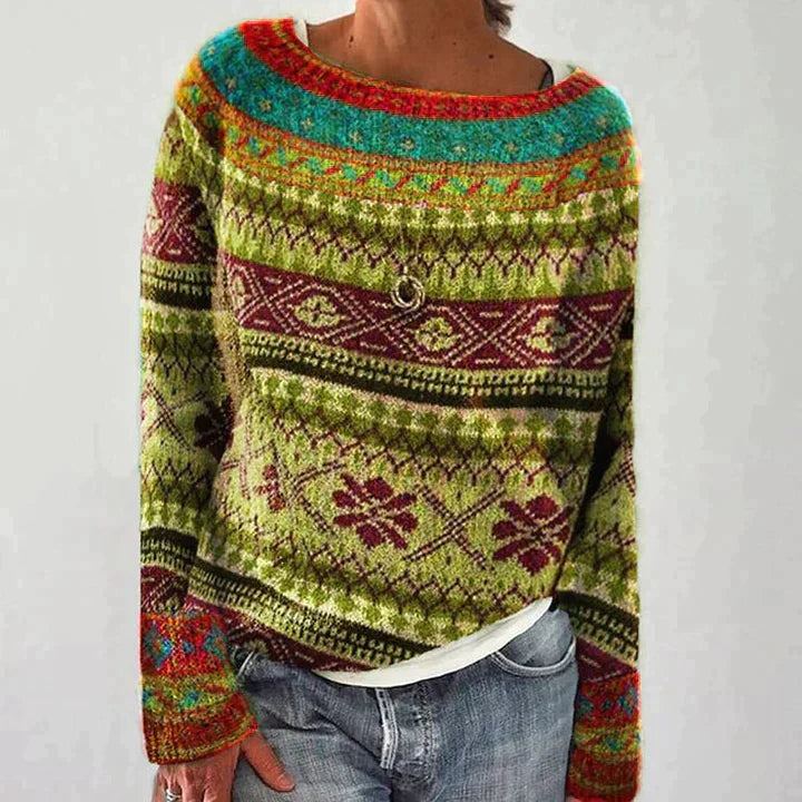 Variant image for Dam Sweatshirt Unikt Tryck Mjuk Bomull Avslappnad-1