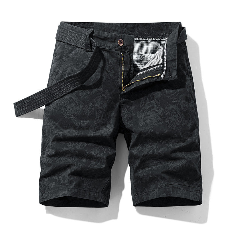 Variant image for Herr Shorts Blommönster Andningsbart Material-37