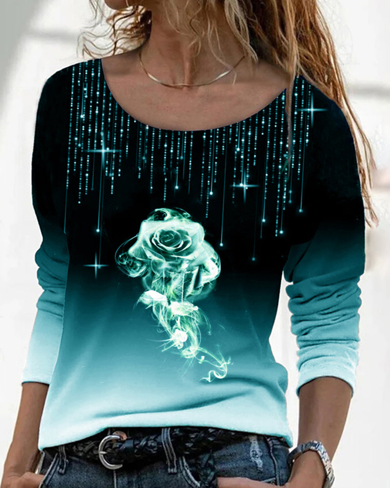 Dam Topp Lätt och Fräsch Avslappnad Bomull för Fest och Vardag-3