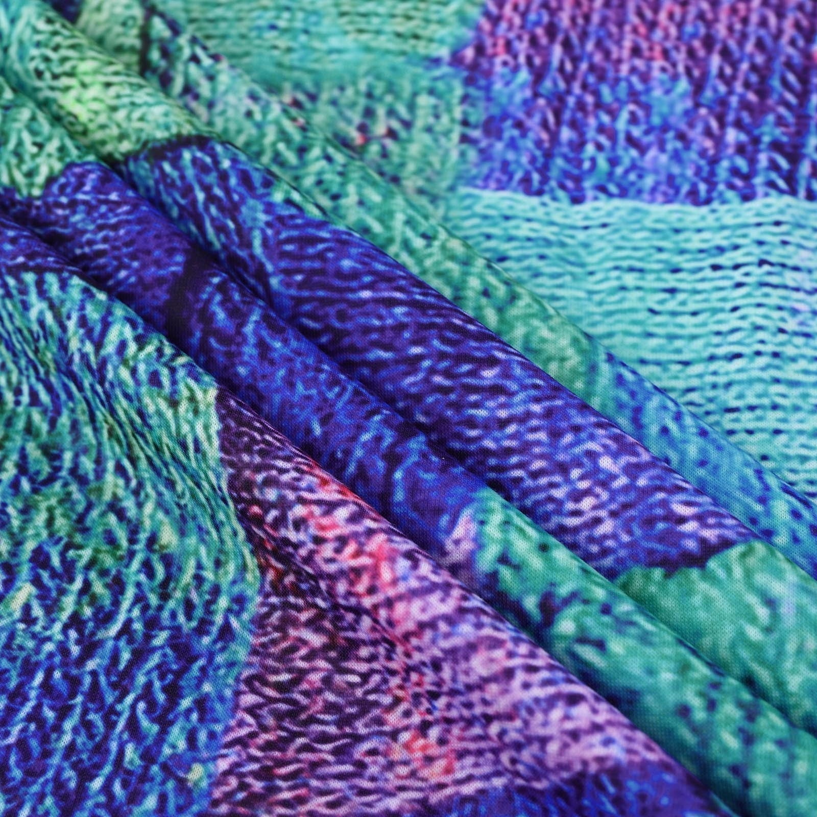 Damjacka College med V-ringning i Färgglad Design Mjuk och Andningsbar-4