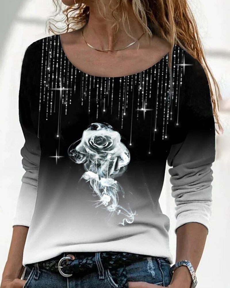 Dam Topp Lätt och Fräsch Avslappnad Bomull för Fest och Vardag-4