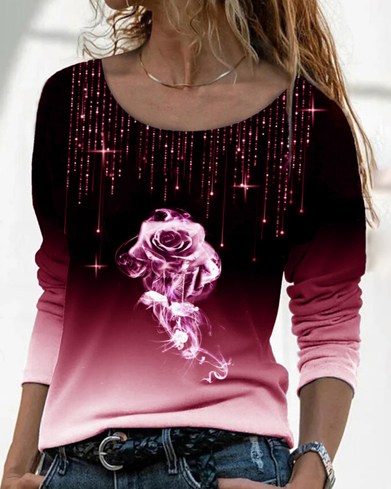 Dam Topp Lätt och Fräsch Avslappnad Bomull för Fest och Vardag-5