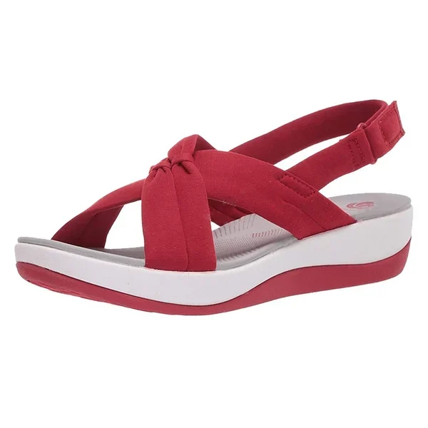 Dam Sandaler Kilformad Justerbar Sula Mjuk Syntet 8
