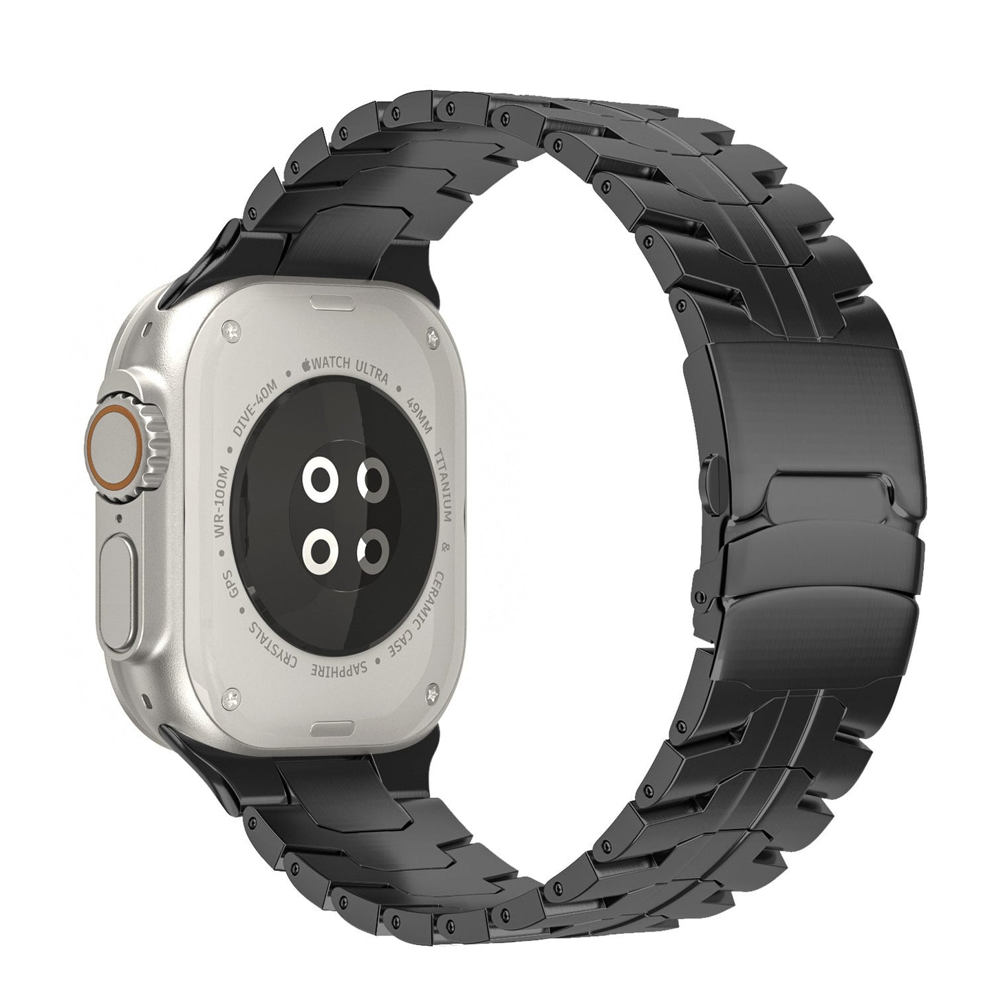 Variant image for Armband Till Apple Watch Titan Lätt Vattentålig Justerbar Passform-4