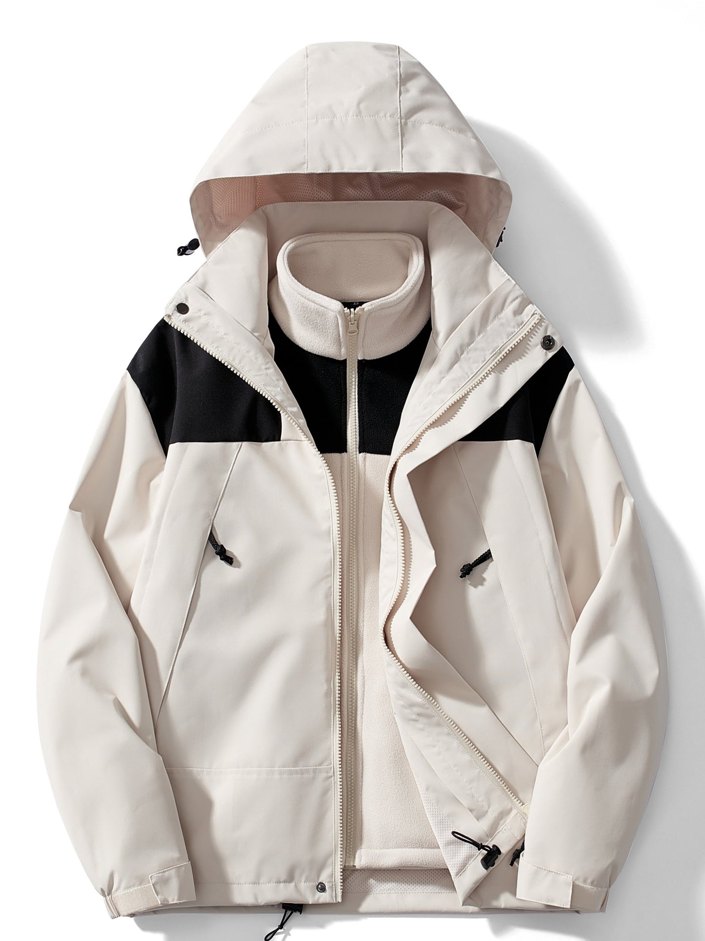 Variant image for Dam Vinterjacka 3-i-1 Fleece Andningsbar Normal Längd-25