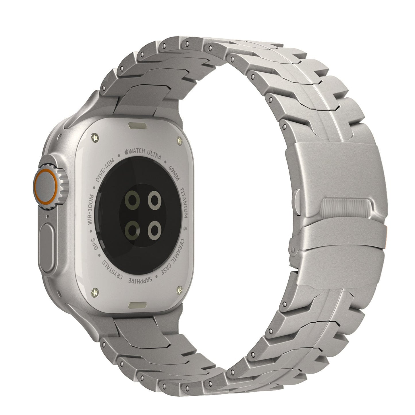 Variant image for Armband Till Apple Watch Titan Lätt Vattentålig Justerbar Passform-7