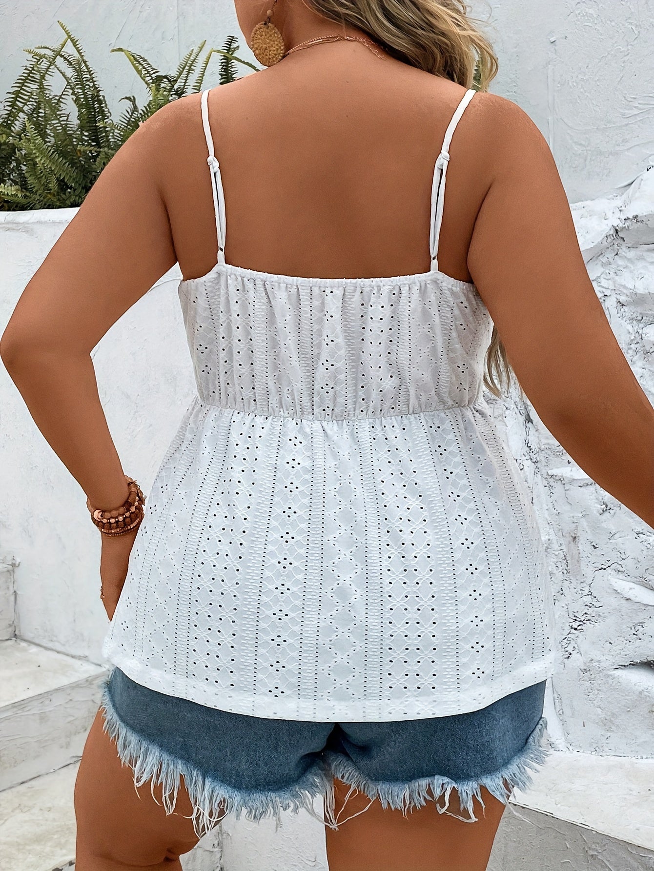 Dam Festtoppar Lätt Material Elegant Stil-4