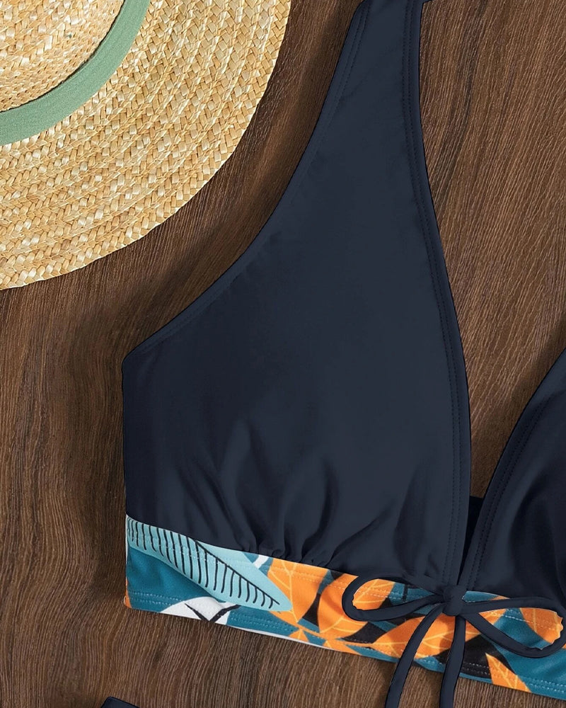 Dam Bikini Set Halterneck Elastan Polyester-6