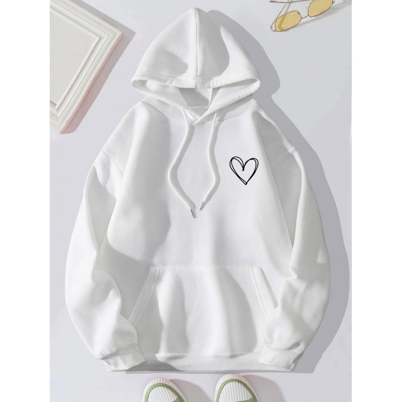 Variant image for Lång Hoodie Dam Avslappnad Design 100% Bomull-89