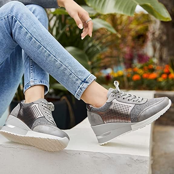 Variant image for Kvinnor Sneakers Kilklack Syntetiska Material-10