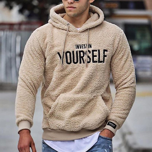 Dam Hoodie Avslappnad Design Mjuk Fleece-1