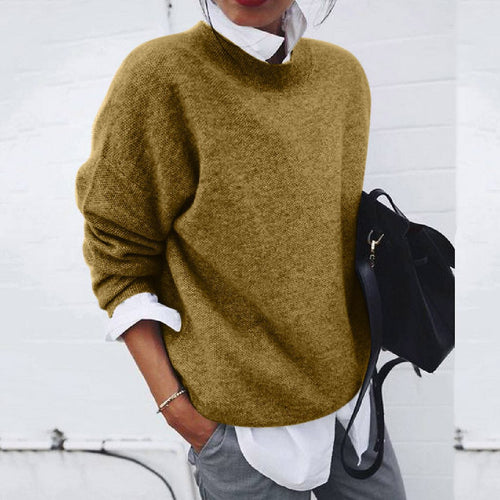 Dam Tröja Chic Mjuk Bomull Polyester 1