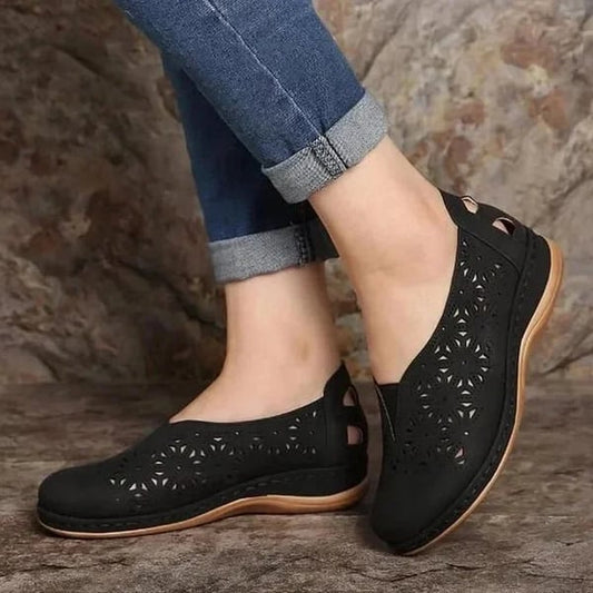 Dam Sneakers Snörskor Syntetiskt LÀder Flexibel Sula-1