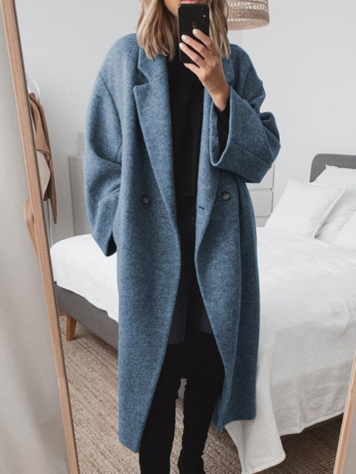 Vinterjacka Dam Elegant Polyester För Kalla Dagar-1
