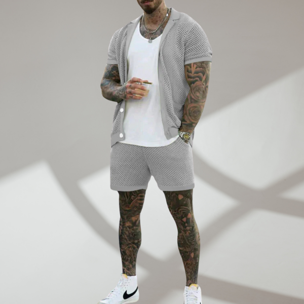 Klädesplagg för Alla Tillfällen Högkvalitativt Tyg Elegant Normal Passform-5