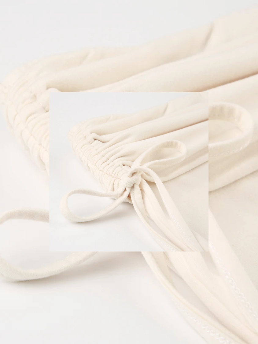 Dam Byxor Med Resår I Midjan Snygga Hög Midja Elastisk 4