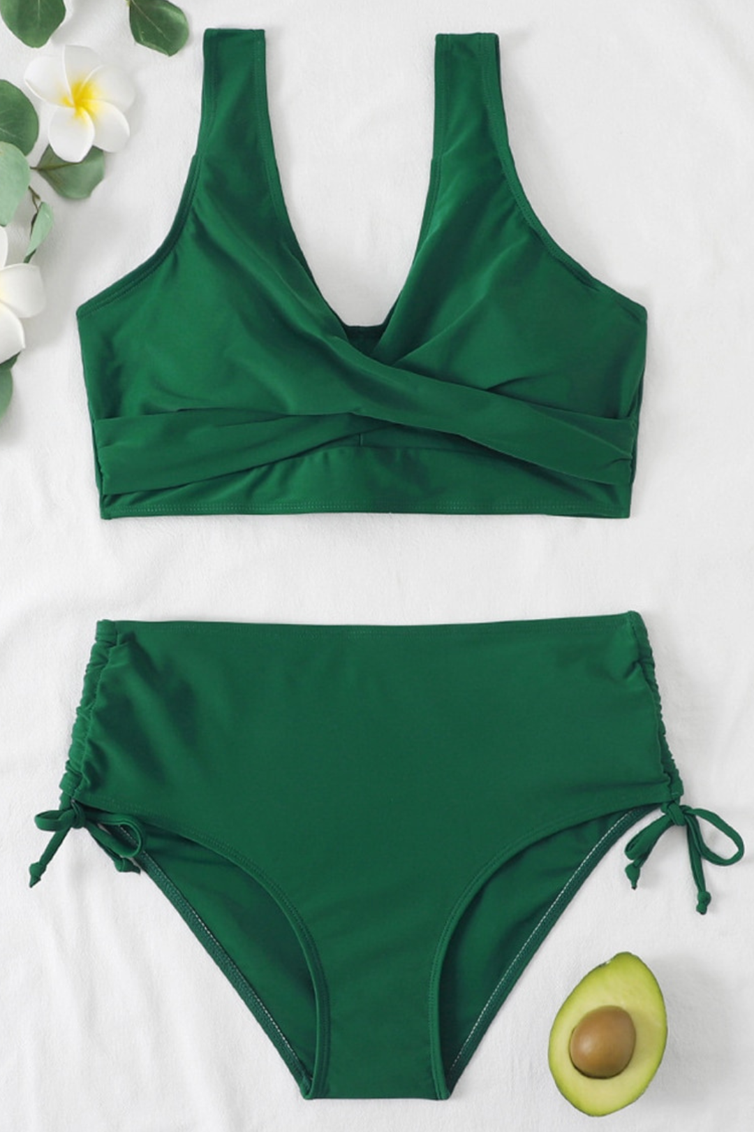 Variant image for Dam Bikini Set Modern Design Hög Kvalitet Nylon Spandex-11