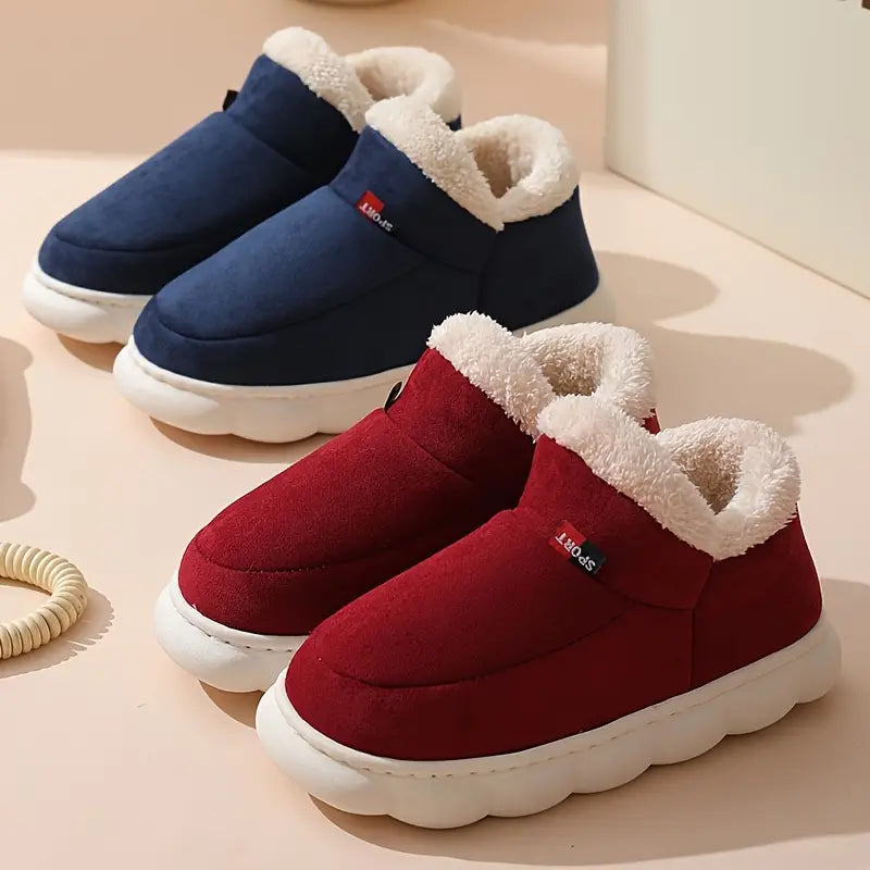 Herrtofflor Klassisk Slip-On Mjukt Material för Inomhus och Utomhus 3