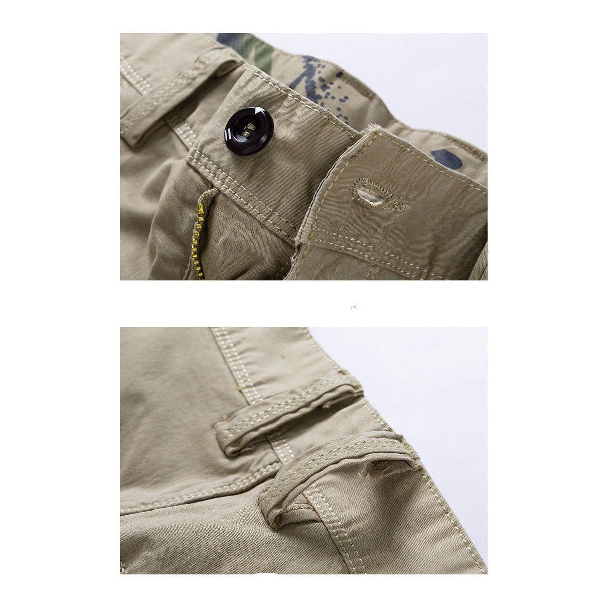 Herr Cargo Shorts Sidfickor 100% Bomull 4