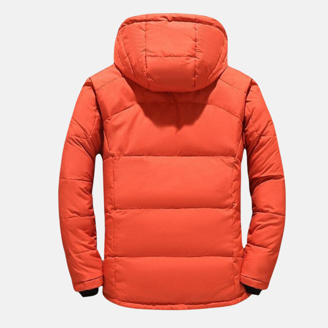 Herr Vinterjacka Vattenavvisande och Vindtät Polyester med Utmärkt Isolering-2