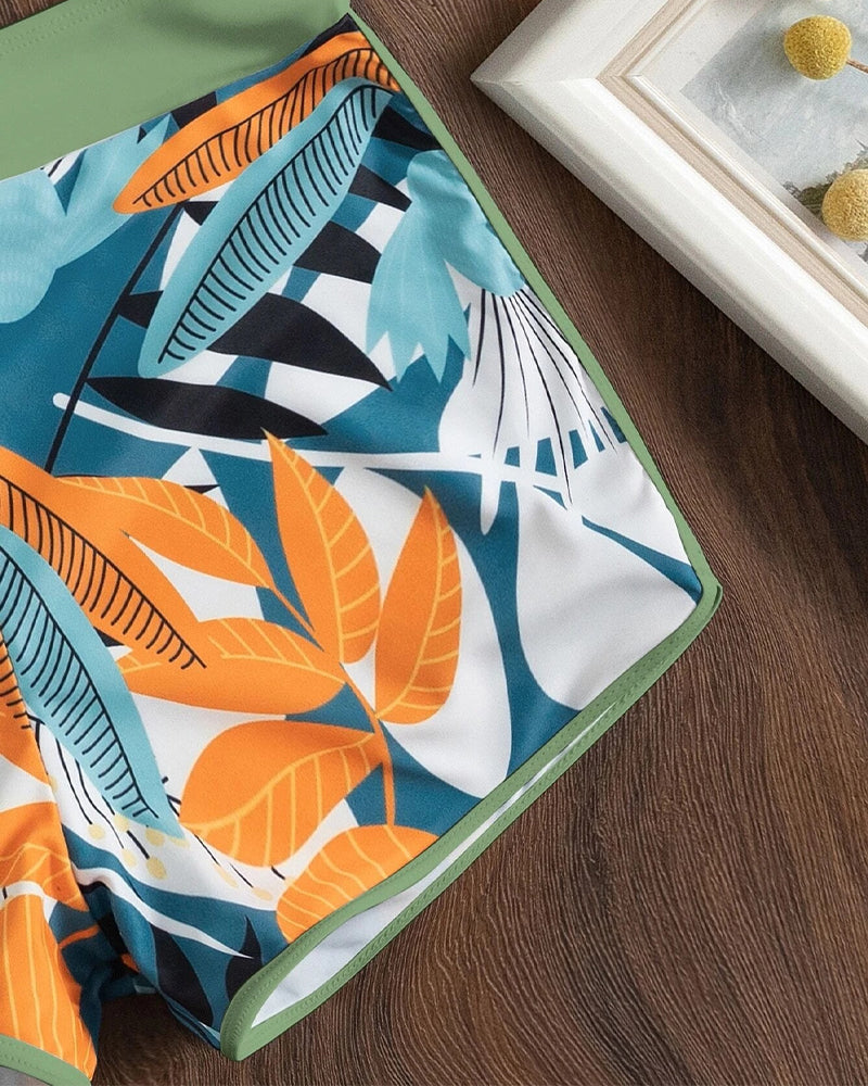 Dam Bikini Set Halterneck Elastan Polyester-3