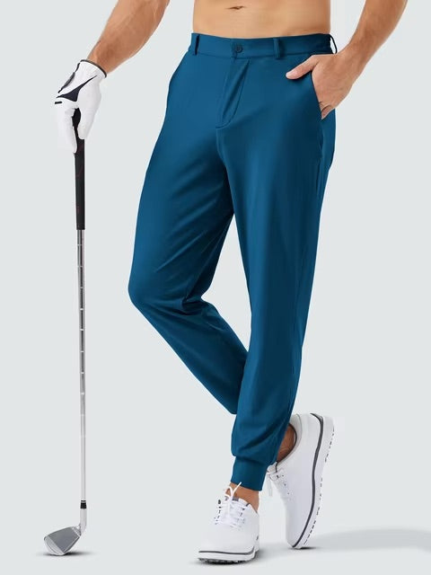 Variant image for Herr Golfbyxor Slim-Fit Fyrsidig Stretch Polyester-11