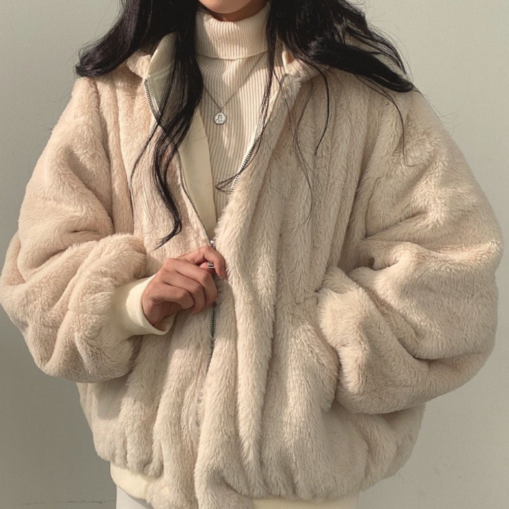 Damjacka Elegant Modern Högkvalitativt Material för Damer-5