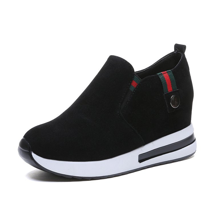 Variant image for Kvinnliga Kilsneakers Slip-On Hållbart Material-5