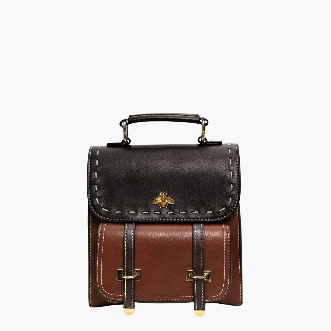 Dam Ryggsäck Veganläder Modern Design Rymlig och Elegant-1