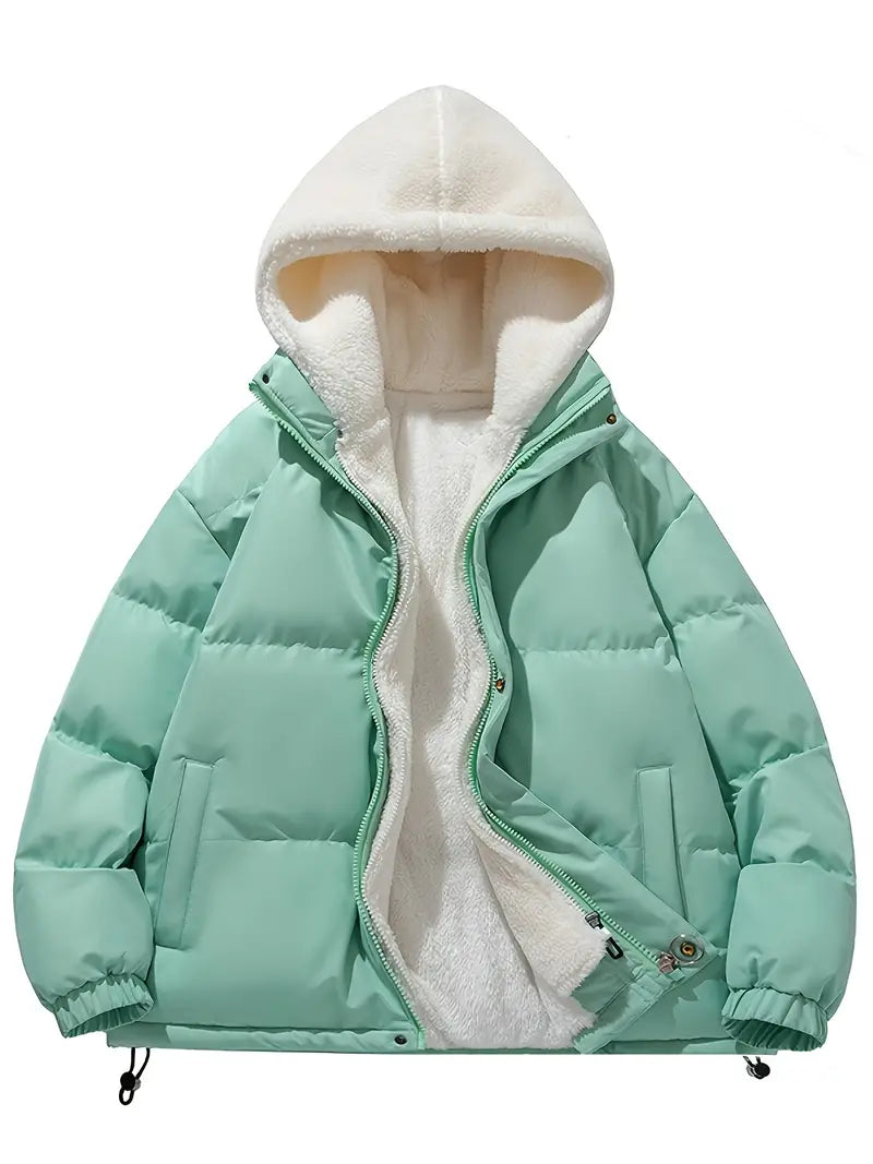 Variant image for Herrjacka Vinter Hoodie Mjuk Fleece-21