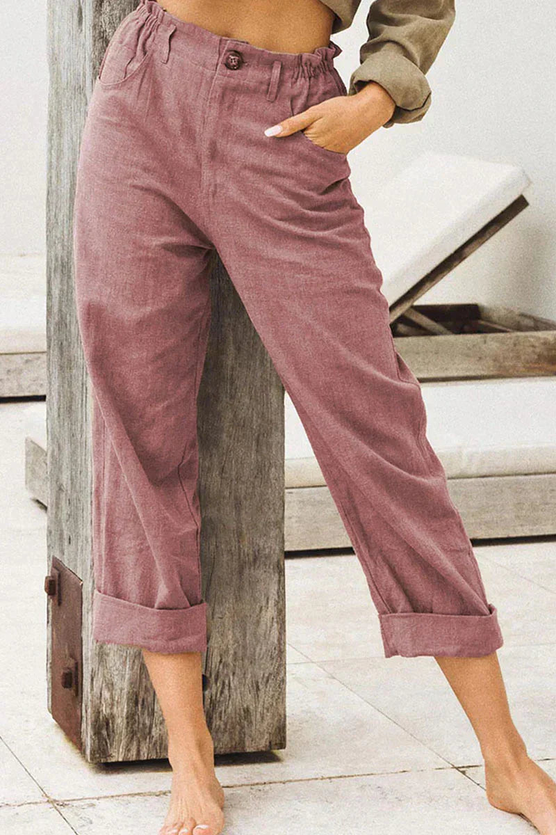 Variant image for Dam Sportbyxor Lätta Polyester med Fickor-21