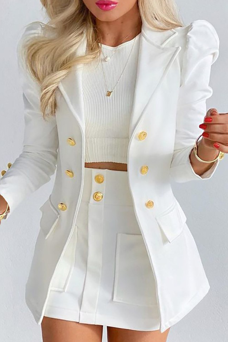 Dam Casual Set Långärmad Patchwork 100% Bomull-3