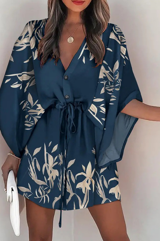 Fina Dam Klänningar Boho Lätt Stretchig Polyester-1