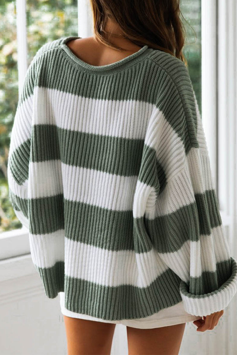 Randiger Damenpullover aus 100% Baumwolle mit O-Hals – Bequeme Passform für Alltag und Festlichkeiten 2