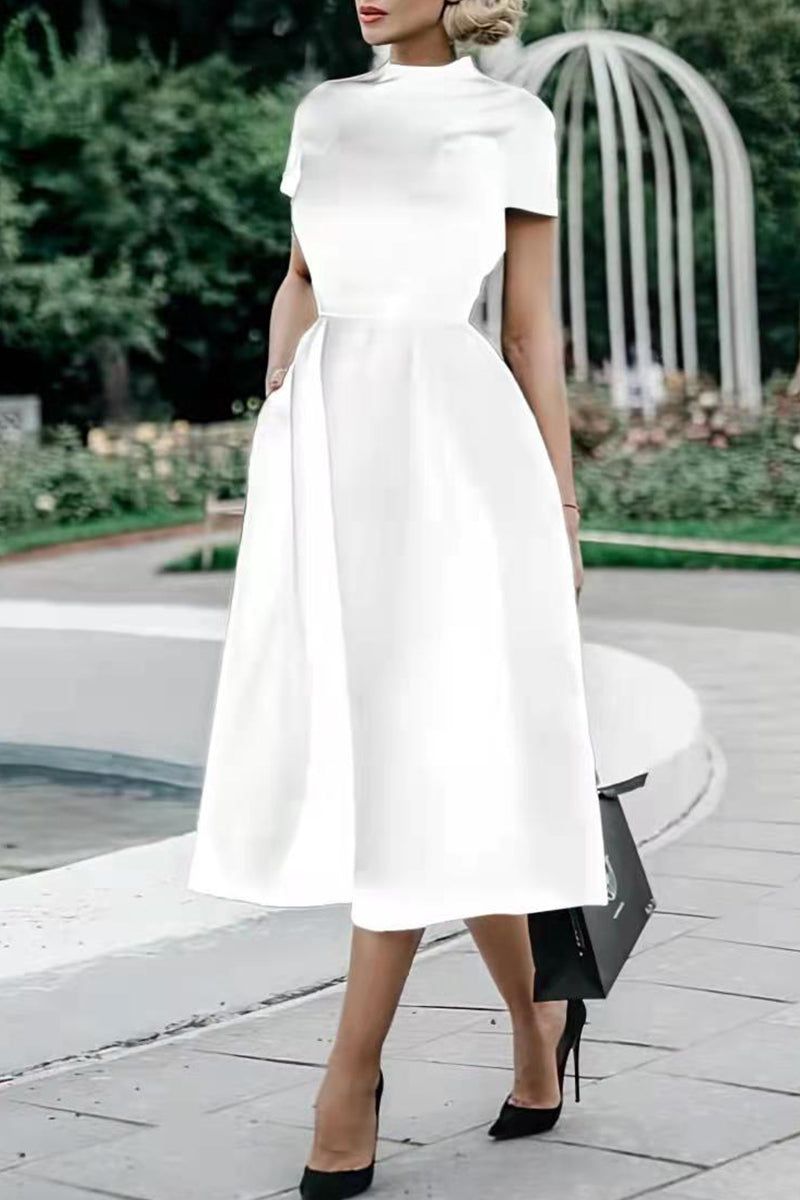 Variant image for Fina Dam Klänningar Mångsidig Andningsbar Design Högkvalitativ Blandning-1