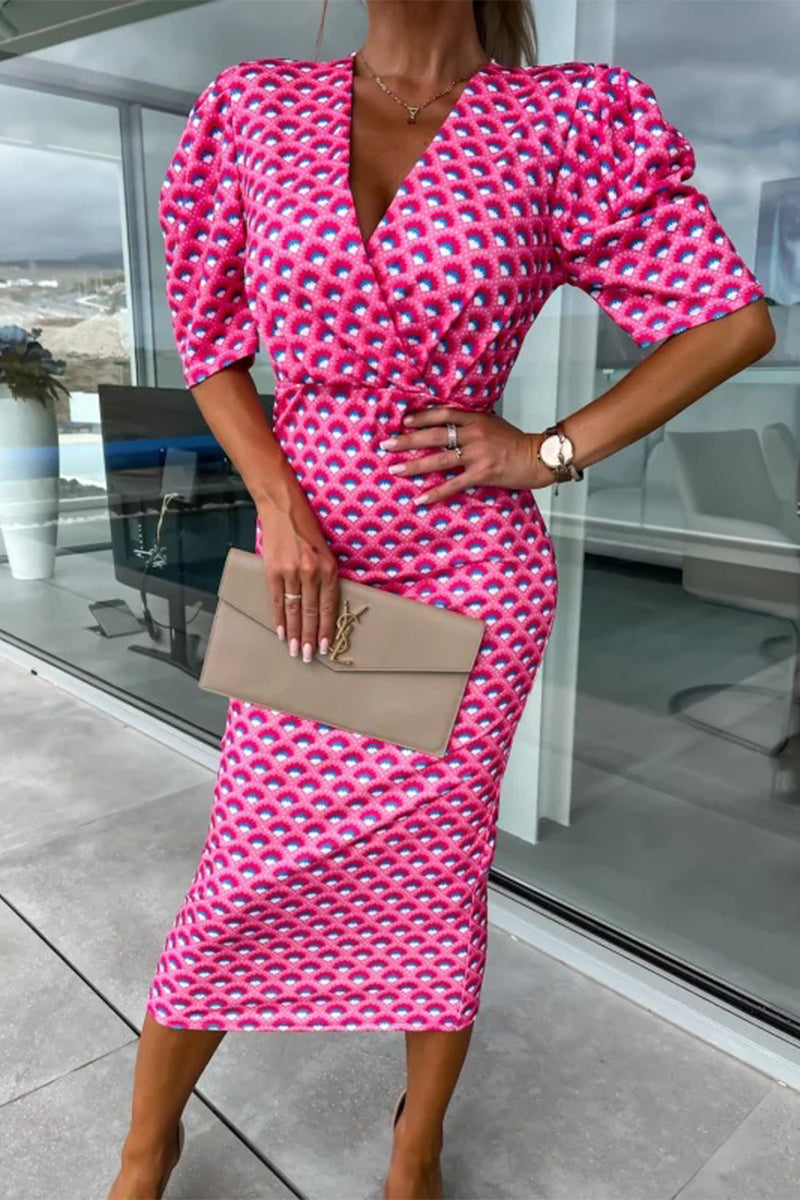 Variant image for Kvinnors Klänning Lekfull Design Bomull Avslappnad-1