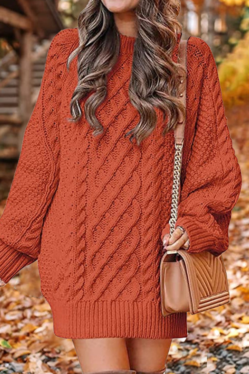 Variant image for Dam Vinterklänning Avslappnad Design Högkvalitativt Material-13