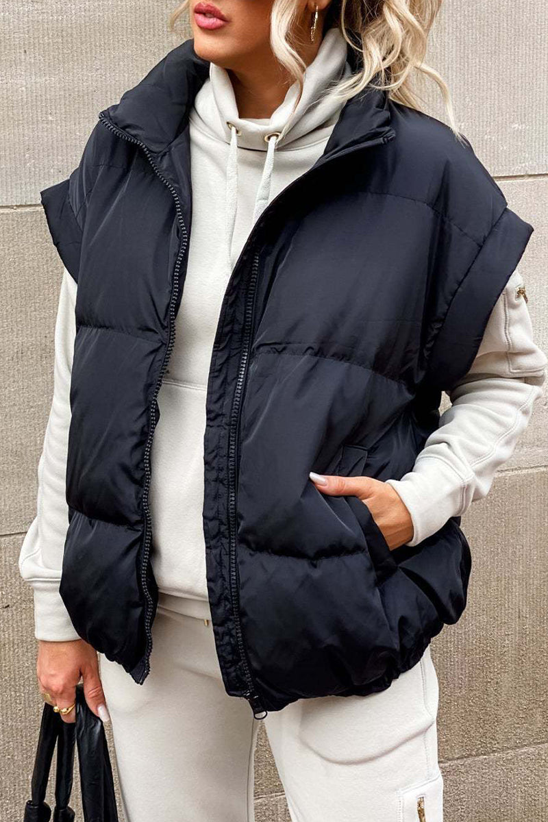 Dam Turtleneck Kappa Dragkedja Polyester 2
