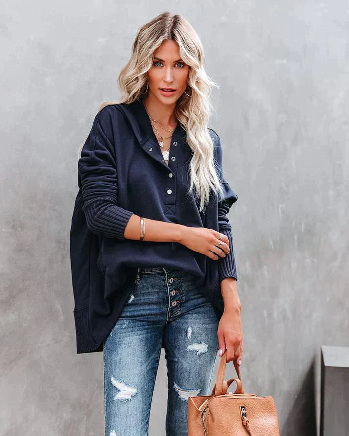 Variant image for Fleecetröja Dam V-ringning Mjuk Fleece Normal Passform-6