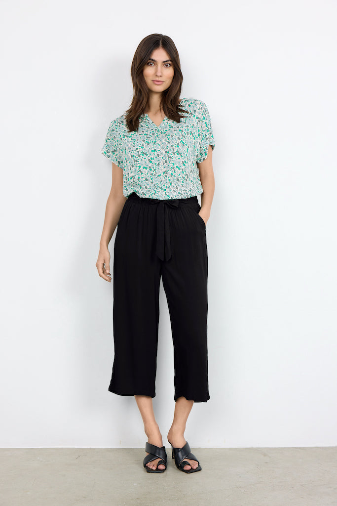 Avslappnad 7/8 Culottebyxa för Dam i 100% Viskos – Mjuk och Bekväm, Perfekt för Vardag och Fest 3