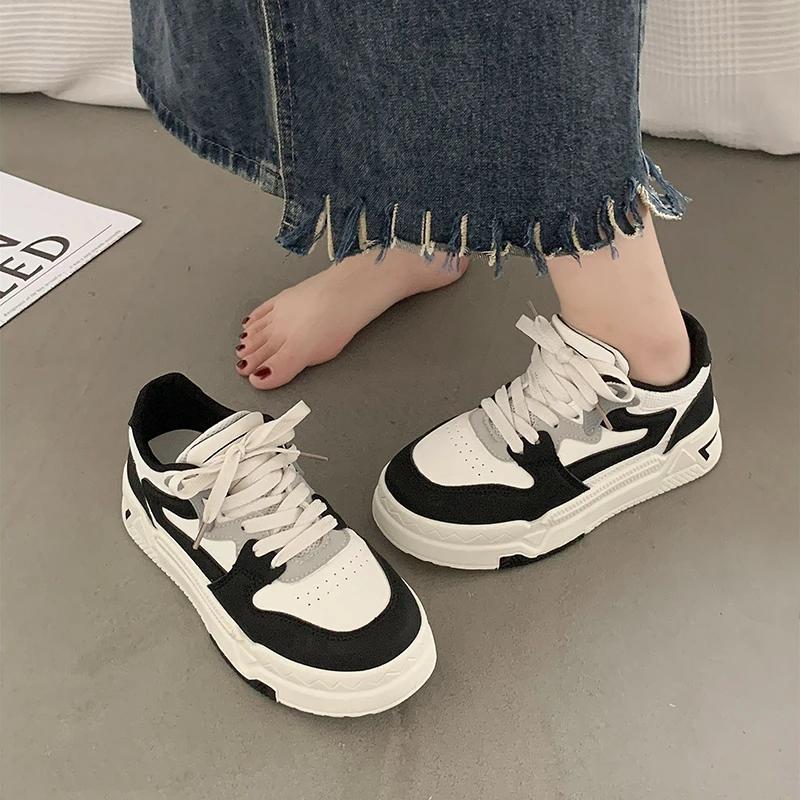 Dam Sneakers Elegant Design Syntetmaterial för Alla Tillfällen-6