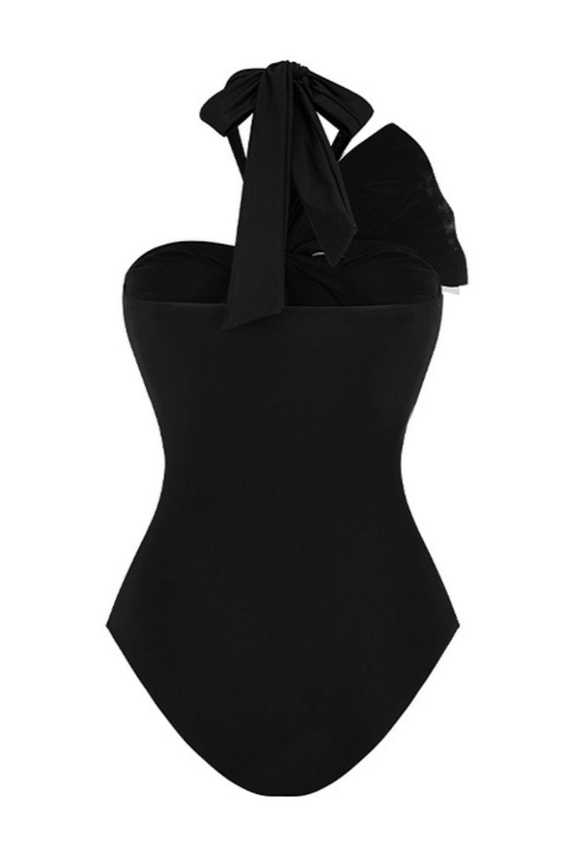 Baddräkt Dam Trådlös Slipdekor Nylon Spandex-6