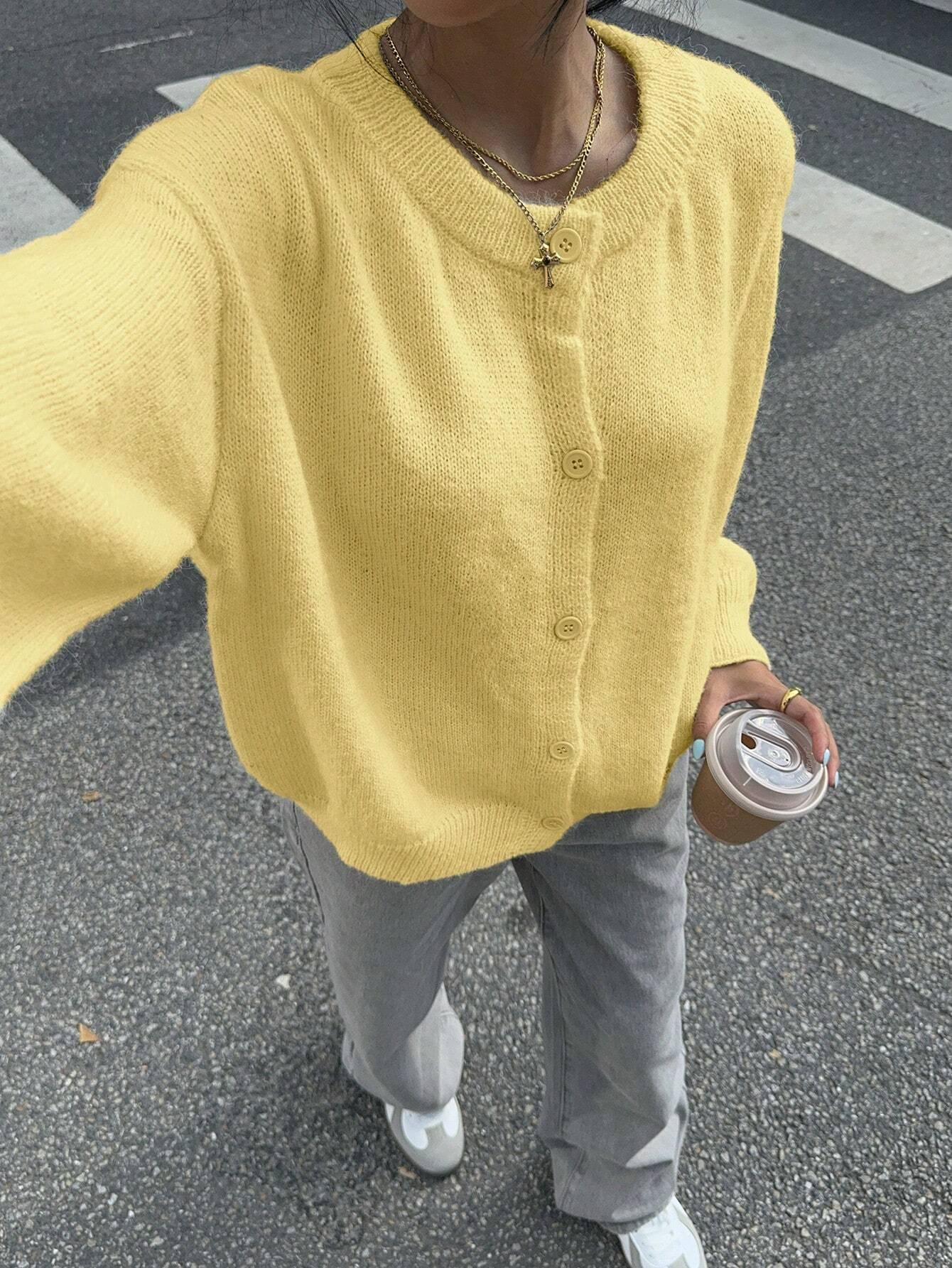 Variant image for Dam Cardigan Knappstängning 100% Akryl-16