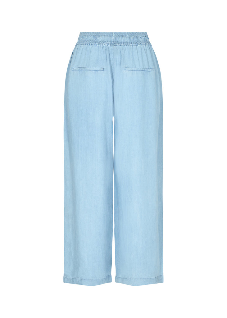 Dam Byxor Loose Fit Denimlook 100% Lyocell-6