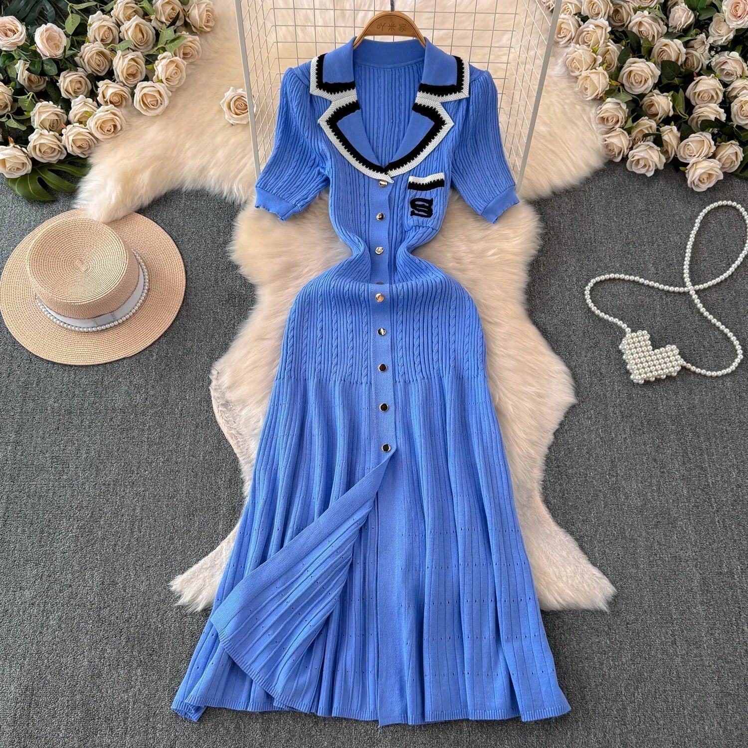 Kvinnor Lång Kofta Stickad Mjuk Kvalitet-3