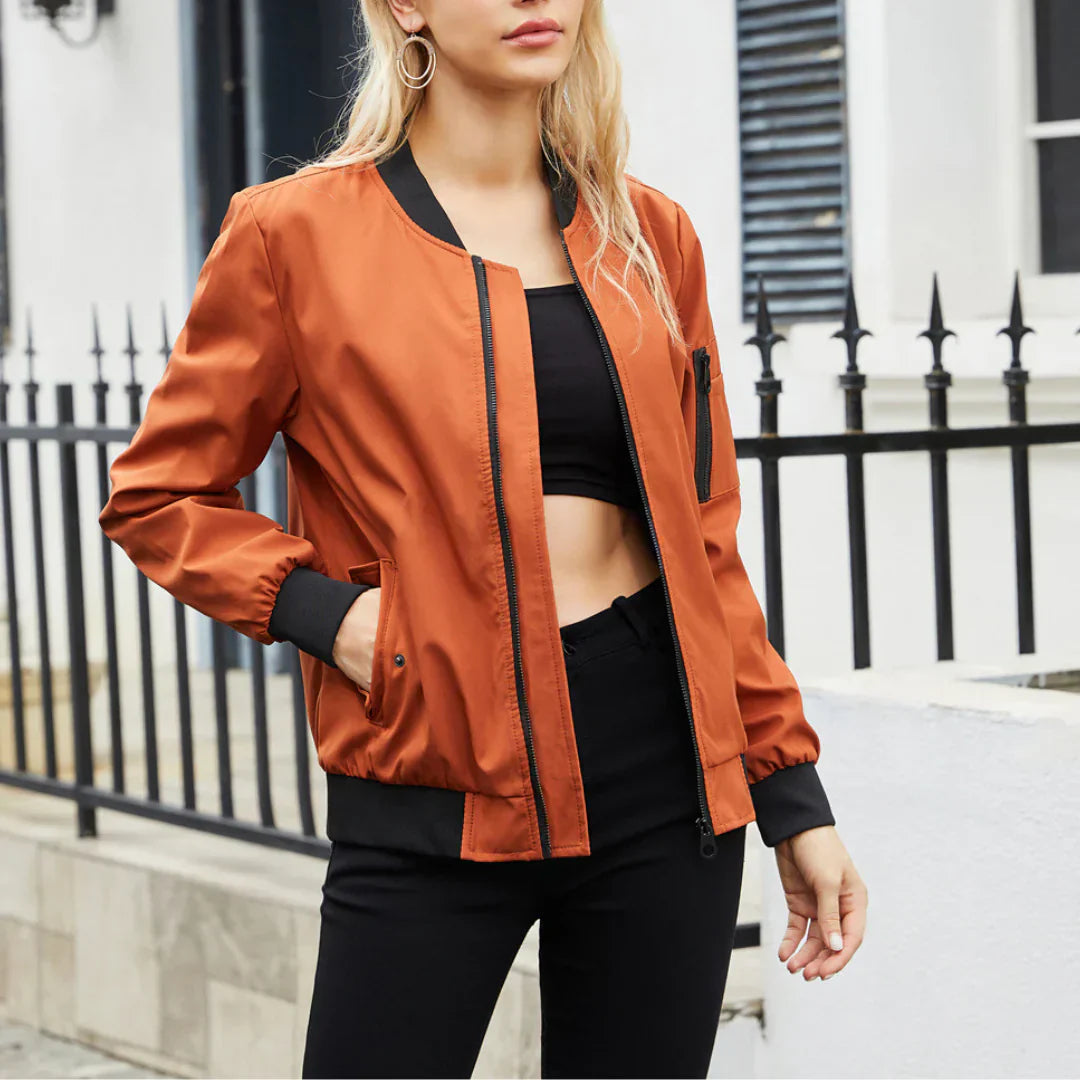 Variant image for Damjacka Bomber Casual Hållbart Tyg-17