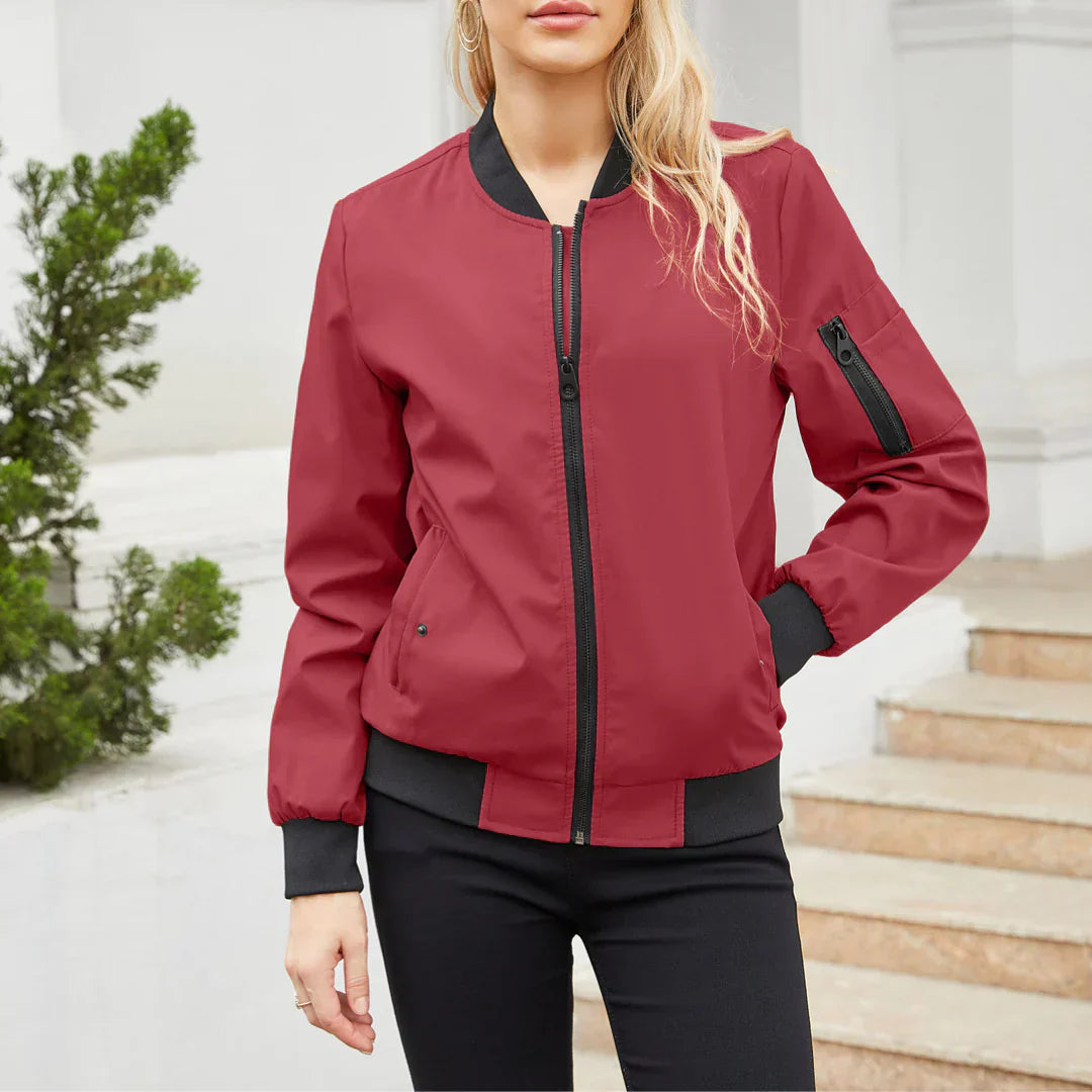 Variant image for Damjacka Bomber Casual Hållbart Tyg-49