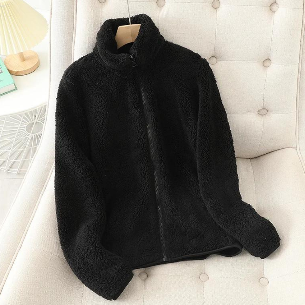 Variant image for Kvinnors Fleecejacka Modern Vinter Mjuk Fleece-Mix-6