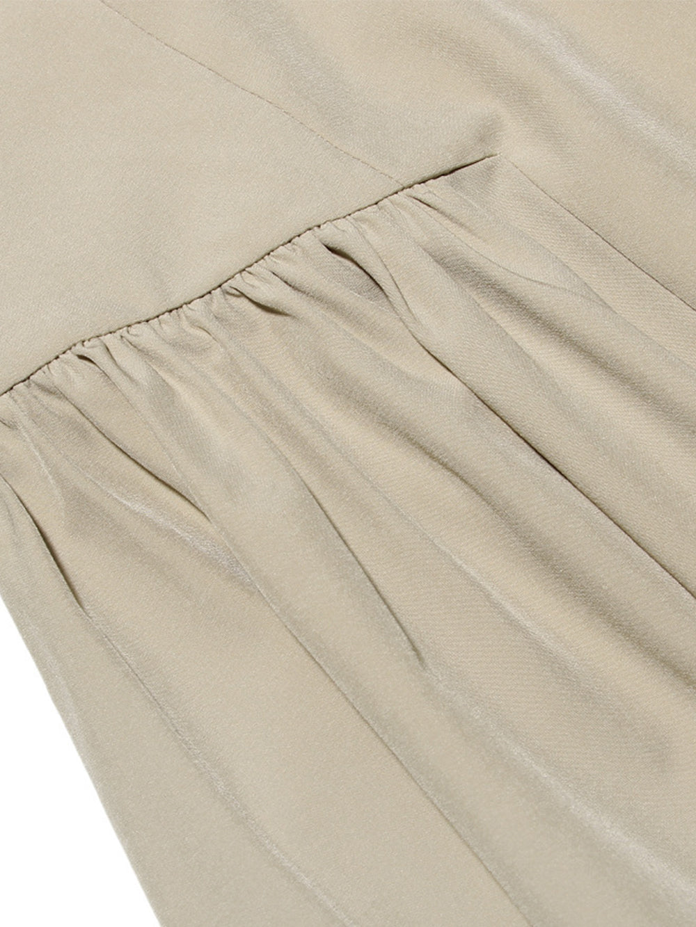 Kvinnors Midi Klänning Korsett Design Högkvalitativt Tyg-6