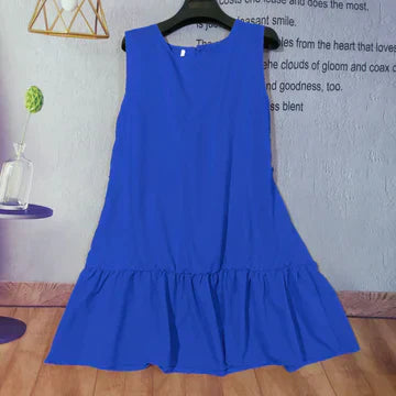 Dam Miniklänning Lätt Polyester Elegant Stil-1